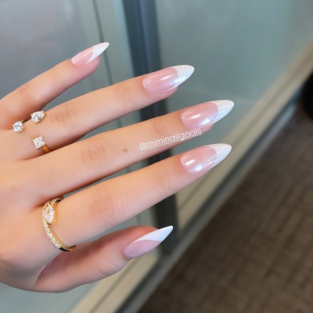 White Chrome French✨