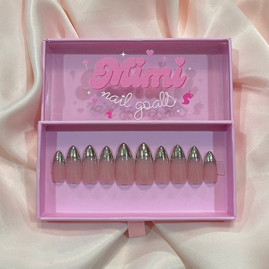 Silver Chrome French🪩