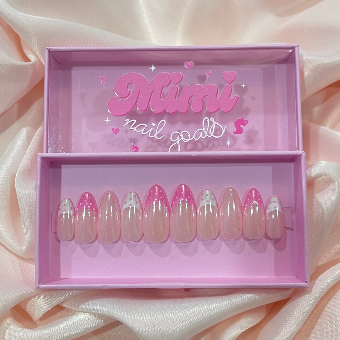 Polka Dot Glazed French🎀