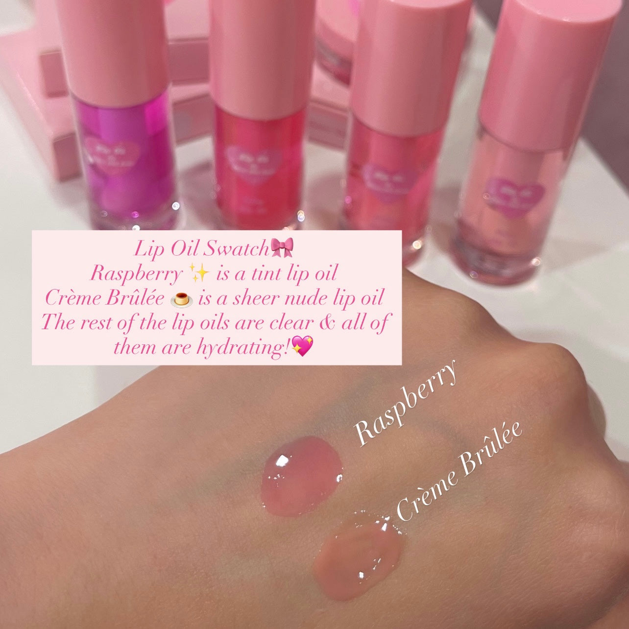 Crème Brûlée Lip Oil🍮
