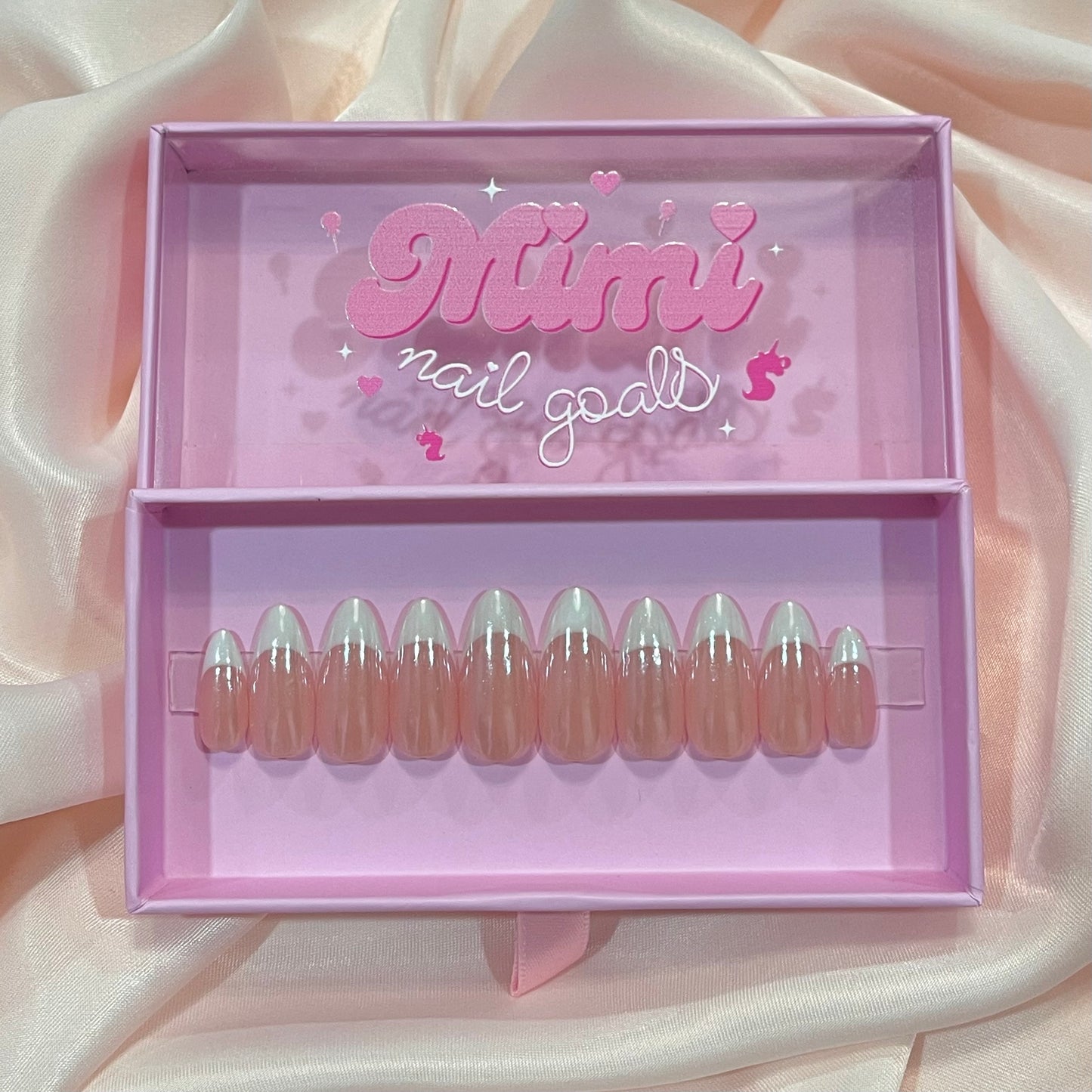 White Chrome French✨